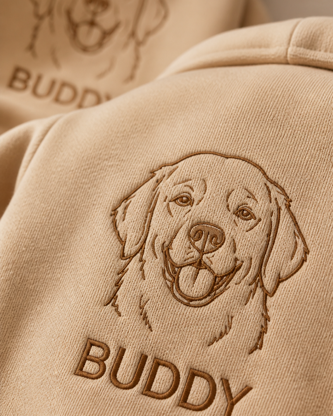 Custom Matching Owner & Pet Embroidered Hoodie Set product image 3