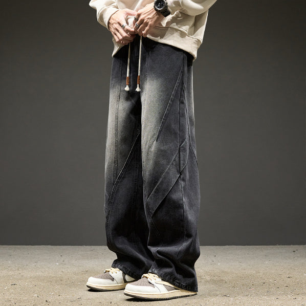 Men's Loose Cargo Jeans