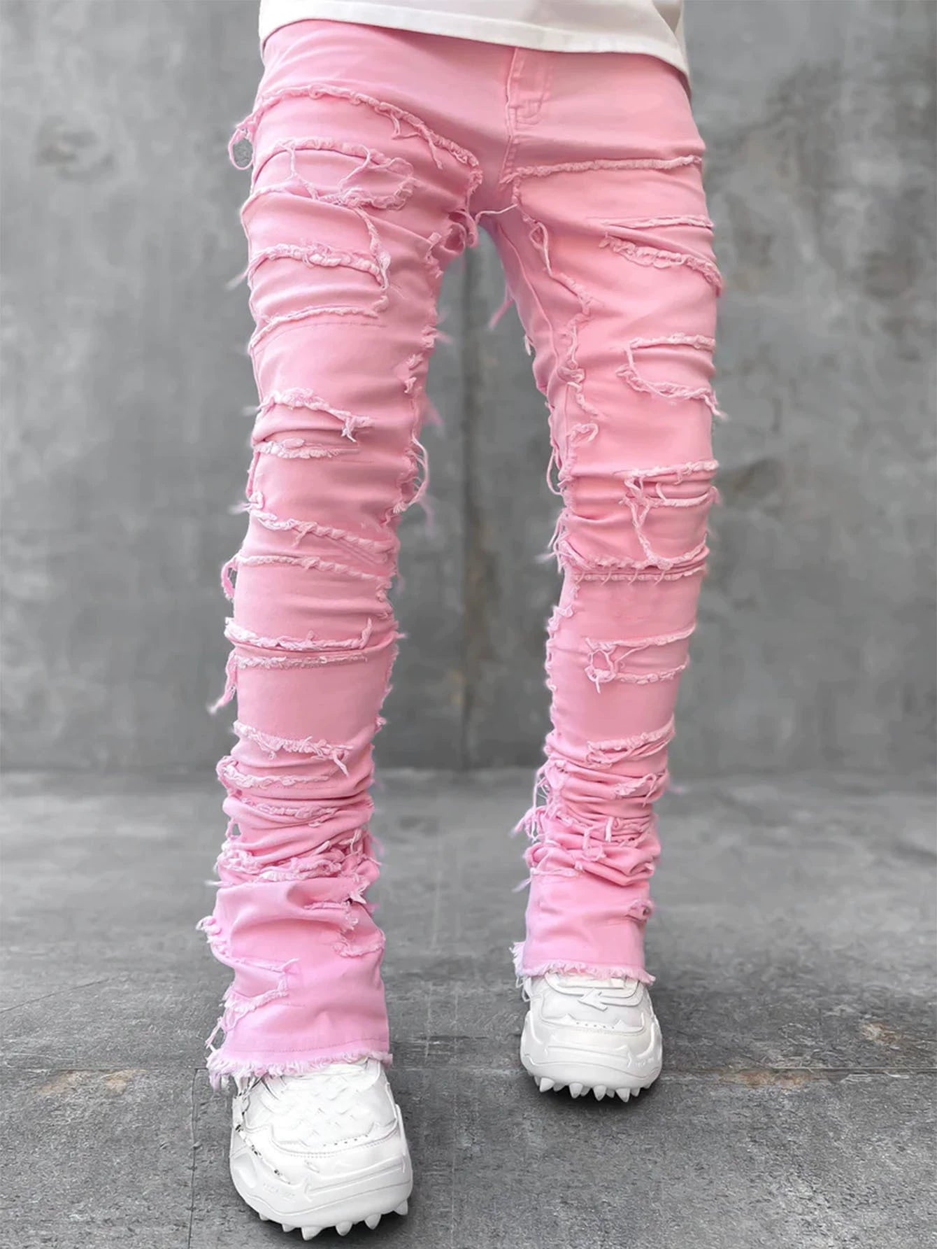 Stacked Slim Fit Jeans
