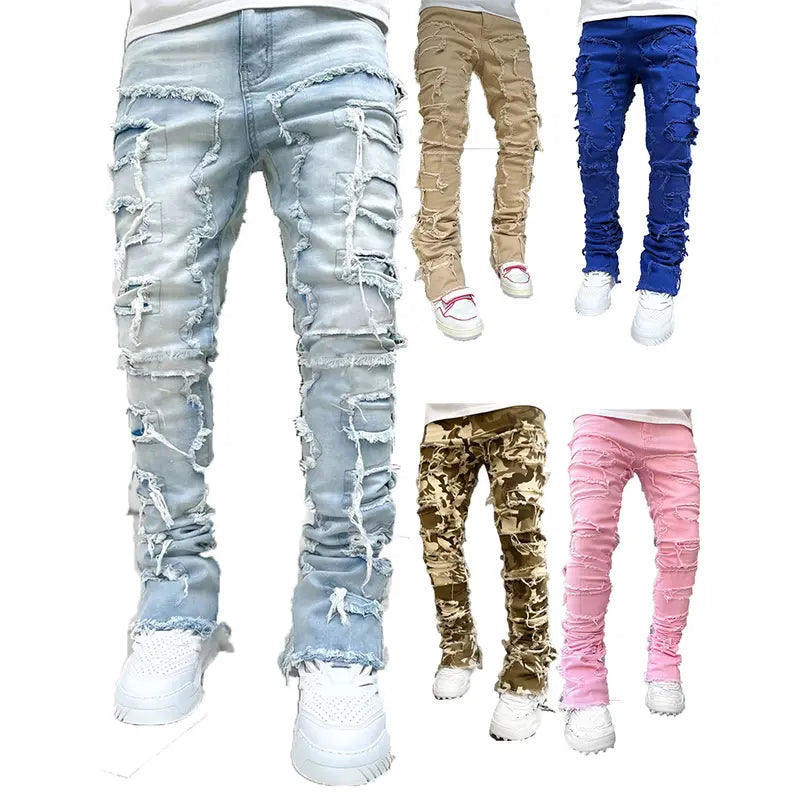 Stacked Slim Fit Jeans