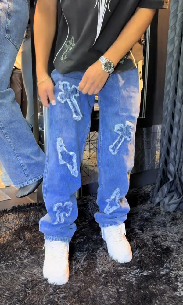 Retro Casual Baggy Jeans