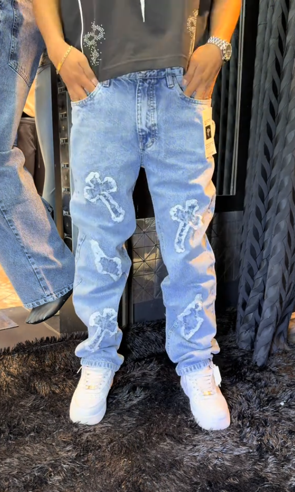 Retro Casual Baggy Jeans